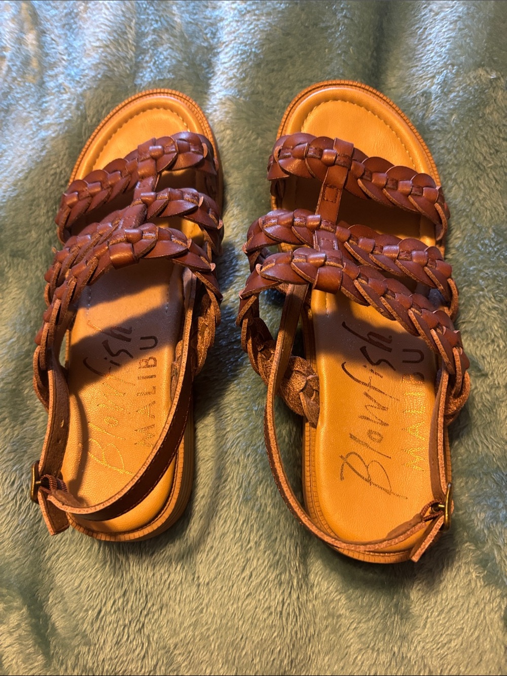 Blowfish brown sandal